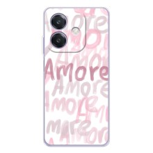 Чехол с розовым рисунком для OPPO A40m