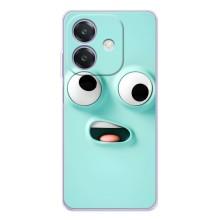Чохли (ТПУ) (смішні стікери) для OPPO A40m – мордочка