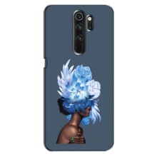 Чехлы (ART) Цветы на Oppo A5 (2020) (VPrint) (Цветы на голове)