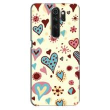 Чехлы для любимой на Оппо А5 (2020) (VPrint) (Сердечки)