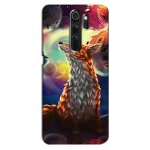 Чехлы с картинкой Лисички для Oppo A5 (2020) (VPrint) (Лисица в космосе)