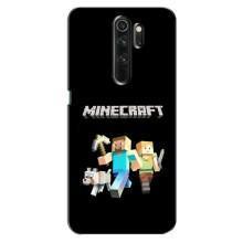 Чехол Майнкрафт на Oppo A5 (2020) (AlphaPrint) Minecraft (герои Minecraft)