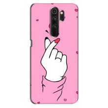 Чехол с принтом для Oppo A5 (2020) (AlphaPrint - Знак сердечка) – Знак Love