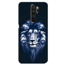 Чехол со Львом для Oppo A5 (2020) (VPrint) (Синий Лев)