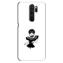 Чехлы Венсдей на Oppo A5 (2020) Уэнсдей (AlphaPrint) (танец Уэнздей)