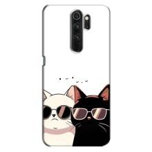 Чохол з малюнком кіт на Oppo A5 (2020) – Коти в окулярах