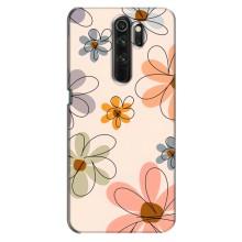 Чохол з квітковим принтом на OPPO А5 (2020) – Кольорові квіти