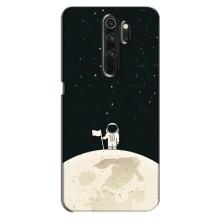 Космические Чехлы для Оппо А5 (2020) (VPrint) (На луне)