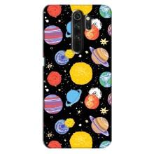 Космические Чехлы для Оппо А5 (2020) (VPrint) (Рисованные планеты)