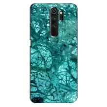 Мраморный чехол на Oppo A5 (2020) (VPrint) (Зеленый мрамор)