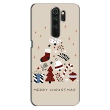 Рождественские Чехлы для Oppo A5 (2020) (VPrint) (Merry Christmas)