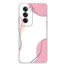 Чехол цветочный дизайн для OPPO A5 5G – Розовый фон
