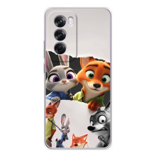 Силіконовий чохол з принтом Зоотрополіс для OPPO A5 5G