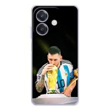 Чехлы для OPPO A5 Pro (Leo чемпион) (AlphaPrint) (Кубок Месси)