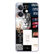 Чехлы для OPPO A5 Pro (Для Христиан) (Христианский арт)