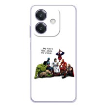 Чехлы для OPPO A5 Pro (Для Христиан) (Иисус супергерой)