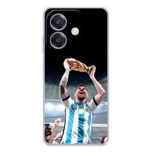 Чохли Лео Мессі Аргентина для OPPO A5 Pro – Щасливий Мессі