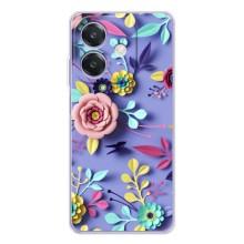 Чохли з квітами для OPPO A5 Pro (VPrint) (Дизайн квітів)