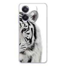 Чехлы с картинками животных OPPO A5 Pro (Белый Тигр)