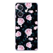 Чехлы с принтом Розочки для OPPO A5 Pro – Чайные розы