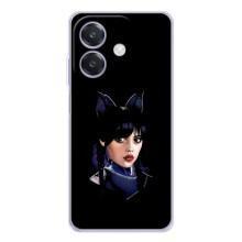Чехлы с принтом Уэнсдей на OPPO A5 Pro – Милая Уэнсдей