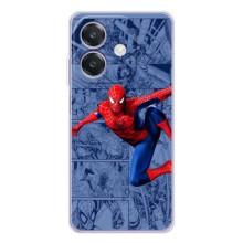 Силиконовый Чехол для OPPO A5 Pro – Человек Паук