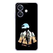 Силиконовый чехол с картинкой "Герой Pubg" на OPPO A5 Pro – Пубг мен