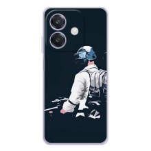 Силиконовый чехол с картинкой "Герой Pubg" на OPPO A5 Pro – В экиперовке