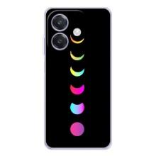 Чехол (ТПУ) с планетами на OPPO A5 Pro – Полнолуние