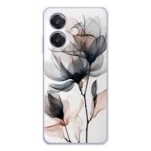 Чохол з квітковим принтом на А5 Про (Квіти на білому)