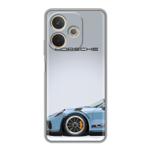 Чохол з авто Порше для OPPO A5 Pro – Блакитний Порше