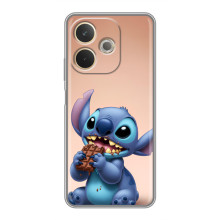 Чехол с рисунком Стич для OPPO A5 Pro – Стич с шоколадом