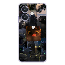 Чохол як приборкати дракона на OPPO A5 Pro (Дракон колаж)