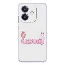 Чохол з принтом Лабубу для OPPO A5 Pro – Логотип Лабубу