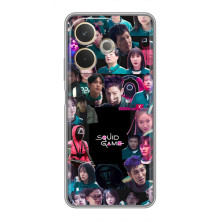 Чохол Гра в кальмара для OPPO A5 Pro – Колаж гра кальмара