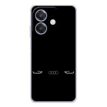 Силіконовий бампер з картинкою машини на OPPO A5 Pro (Сілует Audi)