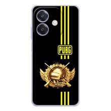 Чехол (TPU) с картинкой "Лого Пабг" на А5 Про (Лого PUPG)