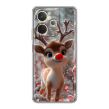 Яскравий чохол для OPPO A5 Pro з Зимові Оленята