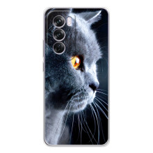 Чехлы с Котиками для OPPO A5 (VPrint) – Серый Кот