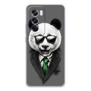 Чехлы с Пандами на OPPO A5 – Панда в очках