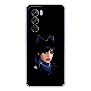 Чохол з картинкою Венсдей на OPPO A5 – Мила Венсдей