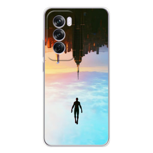 Чохол з людиною павуком для OPPO A5 - (AlphaPrint)