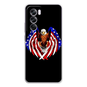 Чехол Флаг USA для OPPO A5 – Крылья США