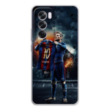 Чехол Месси футболист для OPPO A5 – Месси с футболкой