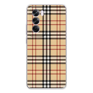 Чехол с Брендами одежды на Оппо А5 – Burberry стиль