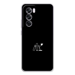 Чехол с картинками на черном фоне для OPPO A5 – Книжки