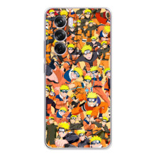 Чехлы с принтом Наруто на OPPO A5 (Коллаж Наруто)