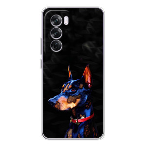 Бампер для OPPO A5 с картинкой "Песики" (Собака Мопс)