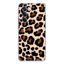 Чехол с леопардовым принтом на OPPO A5 (Леопардовый принт)