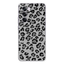 Чехол с леопардовым принтом на OPPO A5 (Темный леопрад)